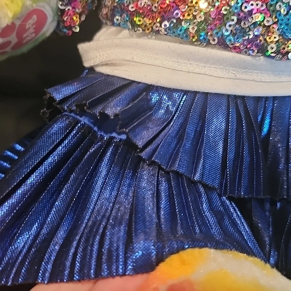 N Blue Jemstone Costume For A Build A Bear Teddy Bear. Bear Not Included!
